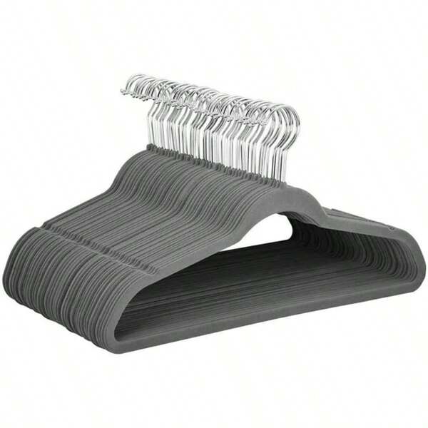 NonSlip Velvet Hangers 20 Pack Suit Clothes Hook Swivel 360Ultra Hangers Space Saving For Coats Shirt Dress Tie Pants And Closet Organizer Grey