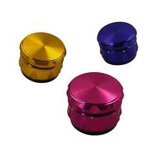 4-Layer Drum Herb Grinder With Pollen Catcher - Premium Aluminum Spice Grinder With Razor Sharp Teeth - For Herbs, Spices, Tobacco - 9 Colors & Rainbow Mix Set Available - Multicolor - View 5