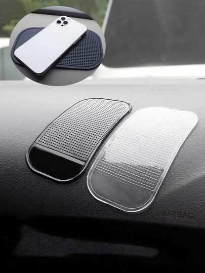 Car Interior Accessories, Anti-Slip Mat, Heat-Resistant & Washable Storage Pad, Car Decor Aromatherapy Fixation Mat