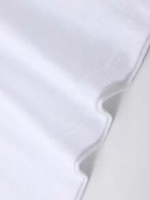 ERDL Angel White  Double Sided Design Y2K Style (220g Pure Cotton T-Shirt) Cotton T-Shirt - Soft And Breathable, Made Of 100% Pure Cotton Fabric - Comfortable And Vibrant Summer Street Style Short Sleeve T-Shirt, Cool Design Retro Summer Men's Daily T-Shirt - 白色 - 查看 4