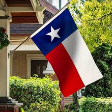 1pc Flags Texas Vivid Colors And Fade Resistant Double Stitching With Brass Grommet, 3x5 Feet - Style 1 - View 2