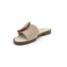 Carmela Sandales plates pour femmes - Beige - Voir 2