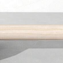 SPORTNOW 2-Piece Pull-Up Bar Set, Sturdy And Non-Slip, Up To 120 Kg, Beech Wood, 30x13x10cm, Natural