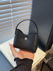 新款迷你手提包：休闲简约设计，单提手，适合购物、旅行和聚会。可轻松容纳日常必需品，是一款百搭单品，深受时尚达人喜爱，适合各种风格和场合。 - 迷你包款二 - 查看 4