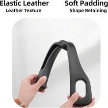 2 piezas Relleno del espacio entre el asiento y la consola, utilizado para evitar que se caigan objetos - Negro - Ver 2