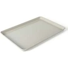 Gallen - Hoja de galletas antiadherente de acero carbono, 13 x 9 pulgadas, color gris frío(13" Cookie Sheet Gris frío (hoja de galletas de 13 pulgadas)) - Multicolor - Ver 1