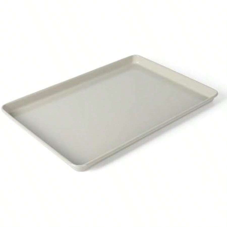 Gallen - Hoja de galletas antiadherente de acero carbono, 13 x 9 pulgadas, color gris frío(13" Cookie Sheet Gris frío (hoja de galletas de 13 pulgadas)) - Multicolor - Ver 1