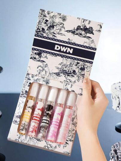 Elegant Fragrance Mist Gift Set, Lavender, Rose, Citrus, Fig And Jasmine Scents, Long-Lasting Aromatic, Natural And Portable, Suitable For Dates, Parties, Holidays, Family Gatherings, Hotels, Offices, Ideal Gift For New Year, Anniversary, Birthday, Valentine's Day For Ladies, Girlfriends, Family And Friends