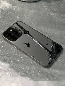 1 Stück Horror Japanisches Samurai Schwert Muster Anti-Sturz Handyhülle, kompatibel mit Apple iPhone11/12/13/14/15/16/16PRO/16PROMAX/17promax/AIR/Ix/Xr - Verschiedenfarbig - Übersicht 4