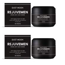 EAST MOON Men's Moisturizing Cream, Hydrating, Nourishing Lubricating Tender Refreshing Non-greasy Balancing Sebum Shrinking Pores Reducing Fine Lines Antioxidant Anti-Aging Facial Skin Facial Application Cream - Negro - Ver 14
