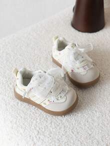 1 Pair Fashionable Infant Toddler Shoes, New Everyday Wear Design, All Season