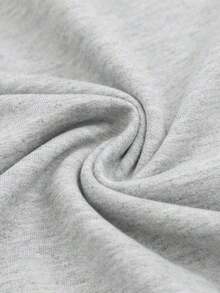 -2026Women'S Oversized "Coffee & Baggie Sweater Day" Letter Print Sweatshirt - Soft Round Neck Long Sleeve Casual Pullover, Zip Up Sweaters For Women, Coffee And A Baggy Jumper Kinda Day, Fall Clothe For Women, Women Fall Clothe, Fall Sweatshirt For Women Graphic Crew Neck Sweatshirt,Streetwear Oversized Crew Neck Sweatshirt - Graphic Print Design-Women's Long-Sleeved Sweatshirt. Women's Long-Sleeved Sweatshirt - 灰色 - 查看 6