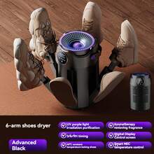 4-Slot Shoe & Boot Dryer Rack With Deodorizing Function - Rapid Heating & Air Drying, Suitable For Ski Boots, Work Boots, Gloves, Hats, For Home/Office Use, Shoe Dryer Rack, Boot Dryer Rack, Work Boot Dryer Rack, Shoe Organizer Rack, Shoe Storage & Organization Rack