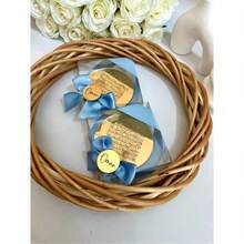 Acrylic Mirror Baby Shower Tags, Baby Shower Favor Tags, Gift Tag,Bridal Shower Favors Tag,Engagement Favors Tag,Birthday Celebration, Eid Decorations, Baptism Favor Tag,Birthday Celebration Tag - Gold - View 7