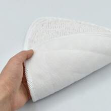 DLAIMI 1/3/5片装替换拖布，适用于O-Cedar蒸汽拖把/MOP Plus，柔软超细纤维材质，适用于各种地板、厨房、浴室、客厅，轻松吸附毛发和碎屑，可水洗，白色，清洁工具配件，返校季/圣诞节 - 白色 - 查看 12