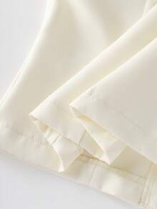 维多利亚风格女士蝴蝶结领长袖文艺复兴衬衫上衣，女士秋季纯色款，前开襟纽扣，假口袋，上衣。情人节。新年。 - 杏色 - 查看 8