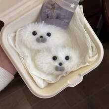 Cute Plush Seal Hair Clips, Super Cute And Simple Girl's Hair Accessories, Side Duckbill Clip Broken Hair Bangs Hair Accessories, Hair Clips - 絨毛海豹1個 - 查看 5