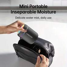 Mini Humidifier And Essential Oil Diffuser - Bedroom, Office, Car Use With Cool Mist Technology, Quiet High Mist Volume And LED Night Light - Compact And Portable Design For Home And Work - trắng - Xem 3
