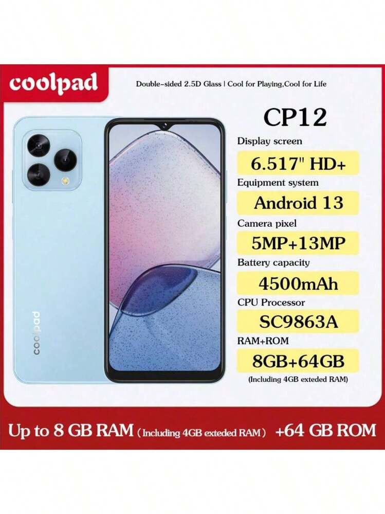 Coolpad COOL CP12, Android 13 System, 6.517