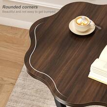 LKZ Bàn trà tròn kiểu cổ điển, bàn phụ phòng khách, bàn cà phê nhẹ, bàn sân vườn - Trang trí phòng khách hiện đại, tiết kiệm không gian cho phòng khách, nhà bếp và phòng ngủ. - Nhiều màu - Xem 8