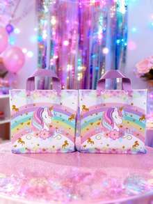 25/50 Túi Quà Kỳ Lân Cầu Vồng Lớn, Túi Quà Tặng Đa Năng, Túi Túi Quà Tặng Tiệc Tặng, Túi Mua Sắm, Túi Sinh Nhật Kỳ Lân, Quà Nhồi Sinh Nhật, Đồ Dùng Tiệc Sinh Nhật, Quà Sinh Nhật, Túi Mang Theo Hàng Ngày, Trang Trí Tiệc Kỳ Lân, Thích Hợp Cho Tiệc Tụng, Quà Sinh Nhật, Quà Cưới, Tiệc Cô Dâu, Tiệc Bé Gái, Tiệc Tiết Lộ Giới Tính, Ramadan - Nhiều màu - Xem 4