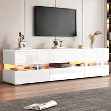 Television Stands & Entertainment Centers - White - View 4