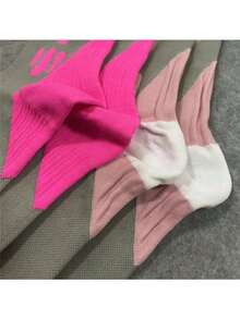 3 pares/paquete surtido aleatorio Calcetines deportivos de compresión para hombre y mujer para actividades al aire libre, correr, gimnasio y fitness