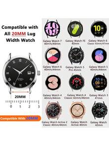 [Jewelry Bracelet Watch Band] Charming Pendant Synthetic Leather & Stainless Steel Watch Band Compatible With Apple Watch 38/40/41/42/44/45/46/49mm (Ultra 3/2/1 Series 1-10 & SE), Galaxy Watch7/6/5/4 (40/44mm), Watch 4 Classic (42/46mm), Watch 3 (41mm), Active 2, Gear S2 Classic - Folding Buckle - Gift Idea, Decorative Accessory, Suitable For Birthday, Party, Daily Wear - Multicolor - View 8