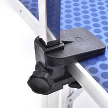 Professional Folding Grooming Table For Dogs And Pets, Adjustable Arm, Heavy Duty, Portable Arm, Leash And Mesh Shelf And Rubber Mat BLUE WL - 1 - View 9