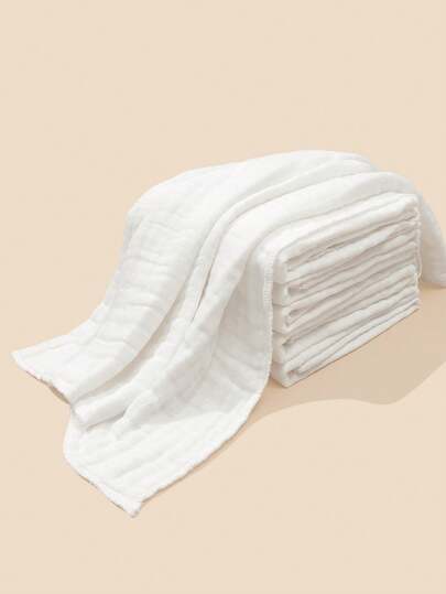 1条超大号柔软婴儿毛巾，可作浴巾、尿布垫、围兜，吸水性强，防污渍，适合居家及户外使用。