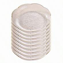 1/6/9/12件装水果盘 客厅家居茶几小吃摆盘 新款水果篮 轻奢高级水果盘 水果篮 水果碗 婚礼圣诞节小吃托盘 食品盘 厨房水果篮 万圣节装饰水果碗 甜点盘 - 水果盤 - 查看 30