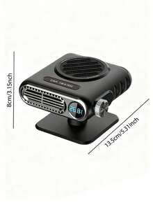 Portable Dashboard Air Defroster, Universal Car Heater, With Plug In Cigarette Lighter, Window Defroster For Car, SUV, Jeeps, Trucks, Essential For Winter Driving, Ideal Gift, Car Accessories