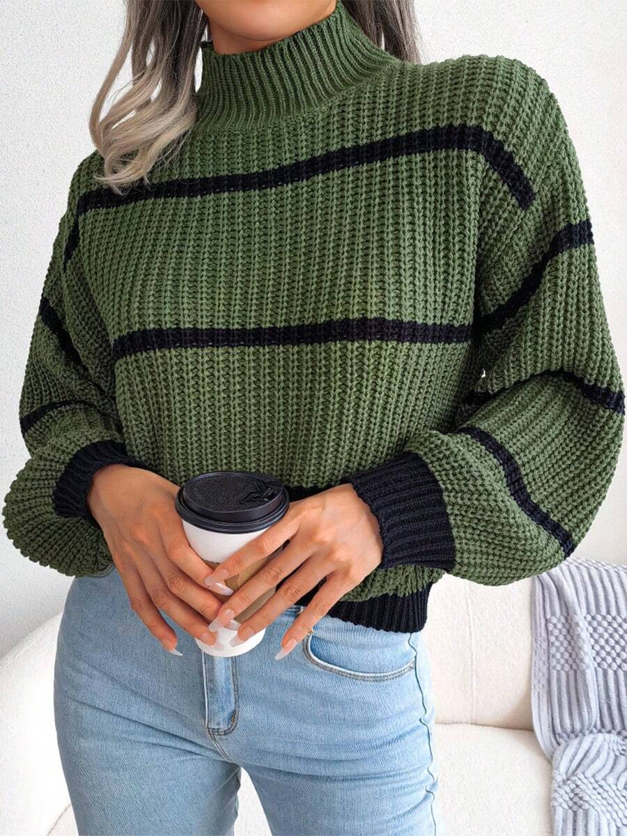 Women Sweaters - Green - View 1