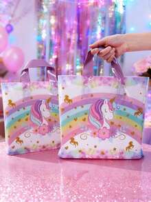 25/50 Túi Quà Kỳ Lân Cầu Vồng Lớn, Túi Quà Tặng Đa Năng, Túi Túi Quà Tặng Tiệc Tặng, Túi Mua Sắm, Túi Sinh Nhật Kỳ Lân, Quà Nhồi Sinh Nhật, Đồ Dùng Tiệc Sinh Nhật, Quà Sinh Nhật, Túi Mang Theo Hàng Ngày, Trang Trí Tiệc Kỳ Lân, Thích Hợp Cho Tiệc Tụng, Quà Sinh Nhật, Quà Cưới, Tiệc Cô Dâu, Tiệc Bé Gái, Tiệc Tiết Lộ Giới Tính, Ramadan - Nhiều màu - Xem 3