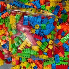 [100pcs/150pcs/200pcs/300pcs/440pcs] Building Blocks Set, Children's Assembly Medium & Small Particle Construction Blocks Model Educational Puzzle Toys, DIY Assembly Toys (Random Color), Suitable For Holiday, Birthday, Thanksgiving, Halloween, Christmas, Easter Gifts - Multicolor - View 4