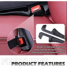 2PCS Upgraded Car Filler Organizer, Versatile Car Filler Organizer With Hooks Storage Slots Design, Soft Gaps Fillers Strip Accessories Interior - Initial - View 7