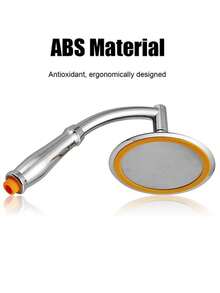 一套9英寸方形淋浴喷头组合,可调节高流量淋浴喷头套装,带手持喷头,壁挂式雨淋式淋浴喷头,镀铬饰面,增压淋浴喷头,现代波西米亚风格,适用于家庭和酒店浴室,是现代浴室和房车的完美配件,升级您的浴室,享受奢华沐浴体验,是节日馈赠亲朋好友的理想礼物。 - 銀色圓形 - 查看 10