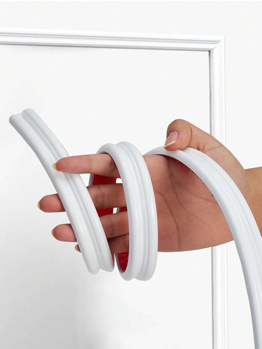 Decorațiune de perete flexibilă de 39,37 inch x 1,26 inch, matriță pentru panouri autoadezive detașabile, decorare DIY pentru casă pe fundalul peretelui, materialul PVC este foarte potrivit pentru utilizarea în decorarea casei - Aur - Vizualizare 1