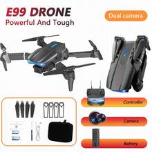 E99 Pro Drone With Screen, Dual 4K HD Cameras, Entry-Level Drone, Headless Mode, Brushless Motor& Obstacle Avoidance, One-Click Taking-Off And Landing, RGB Night Flight LED Lights, Easy To Operate, Best For Beginners, 360° Stunting, Altitude Holding, Real-Time Version Transimission, Perfect For Sceneries Recording, Daily Recording, Best Gift For Birthday, Holiday, Indoor&Outdoor Use, Beginner Drone - 黑色 - 查看 14
