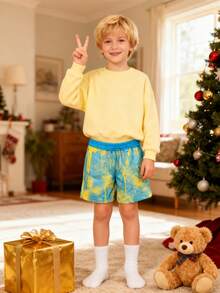 Ice Cream Shorts Boy Clothes, Gifts For Teen Kids Boys Unisex, Green Trunks Sweatpants Underwear Pants, Boys Christmas, Christmas Birthday Gifts For Teenage Dress, Thanksgiving Outfit, School Sport Running Pants, Running Pants, Basketball Shorts - xanh bạc hà 2 - Xem 5