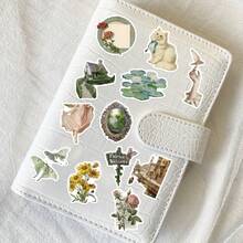 50-Pack YWWBLD Vintage Countryside Stickers, American Style, Creative Simple Design, For Scrapbooking, Phone Cases, Laptops, Tablets, Skateboards, Guitars, Party Favors, Luggage, Gift Boxes, Water Bottles, Helmets Decor - 50 cái/bộ - Xem 3