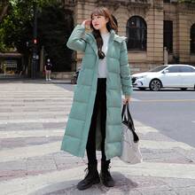 Women Outdoor Winter Coats - Green - View 1