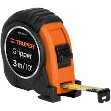 Truper FH-3ME, Flexómetro contra impacto, graduación métrica, 3 m, 13 mm - 3 metros - Ver 1