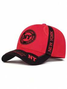New Embroidered NY Letter Baseball Cap, Suitable For Outdoor Sports And Travel, Essential Snapback Hat - Little NY - View 5