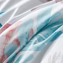 5/7pcs Starfish Shell Printed Bed Comforter Set, 100% Microfiber Soft Breathable Winter Bedding Set, Comfortable And Durable, Include 1 Comforter+1 Flat Sheet+1 Fitted Sheet+1/2 Pillowcases+1/2 Pillowshams,All-Season, Bed In A Bag,Best Christmas Gift - Blue-bZ15 - View 9