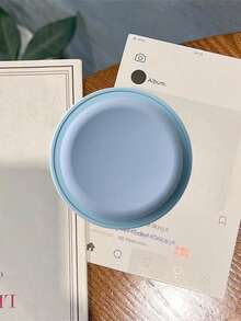Giá đỡ điện thoại đệm khí từ tính silicon màu Macaron, giá đỡ để bàn hấp thụ, có thể gập lại - Nhiều màu - Xem 14