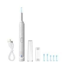 HB 5个耳勺清除耳垢，带摄像头的耳朵清洁器，耳垢清除工具，成人可充电耳垢清除套装