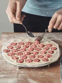 37-Cavity Multi-Function Dumpling Mold, Italian Meat Stuffed Dumpling Mold, Aluminum Alloy Material, Kitchen Gadget, Great Christmas Gizmo, For Making Dumplings, Christmas, Thanksgiving Cooking