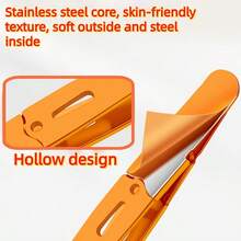 Pinzas para el vello facial, pinzas de cejas de acero inoxidable con punta inclinada para eliminar el vello, para el cuidado y arreglo de cejas y pestañas - Multicolor - Ver 7