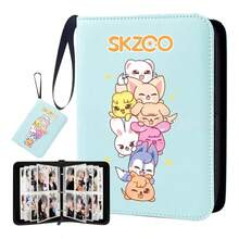 Korean KPOP SKZ Card Binder Card Book, 4 Pockets, Up To 400 Cards, Cute Photo Album, Suitable For Stay Fans - Nhiều màu - Xem 6